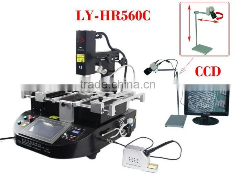 HR 560C Hot air 3 in 1 bga soldering machine with CCD camera Monitor
