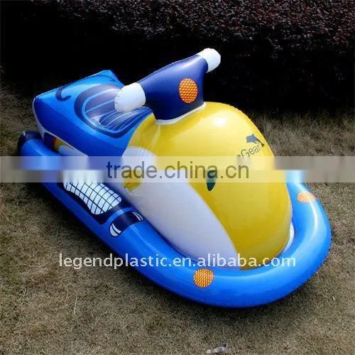 inflatable animal baby riding toy