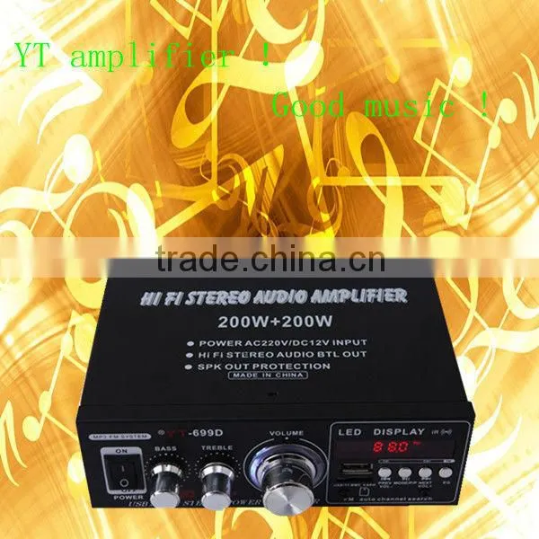 Small anytone cb radio YT-699D with usb sd