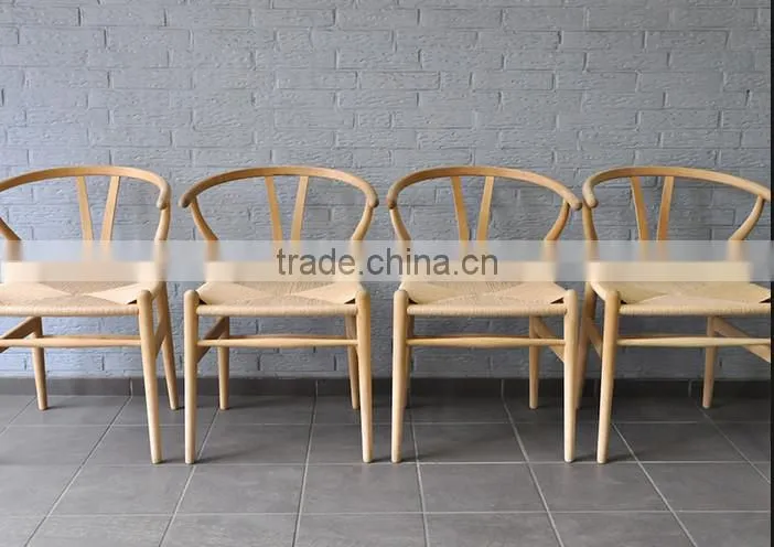 2015 hotsell Modern Black Color Wooden Wishbone Y chair