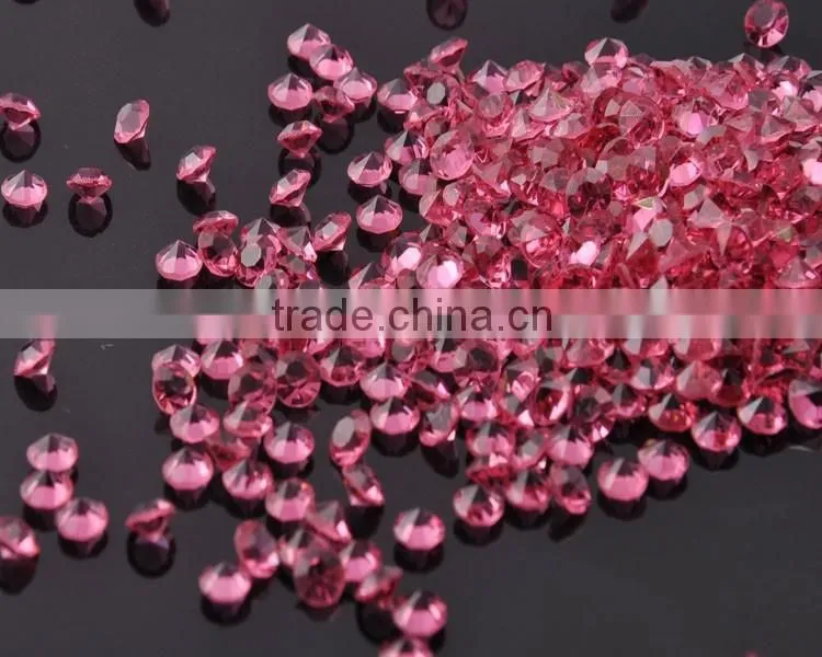 Wholesale Mc chaton beads, naked point back stones, colorful unfoiled diamante confettie for beads making
