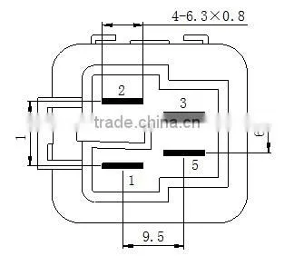 Automotive relays mini relay12V 30A 24V 4 pin WM714