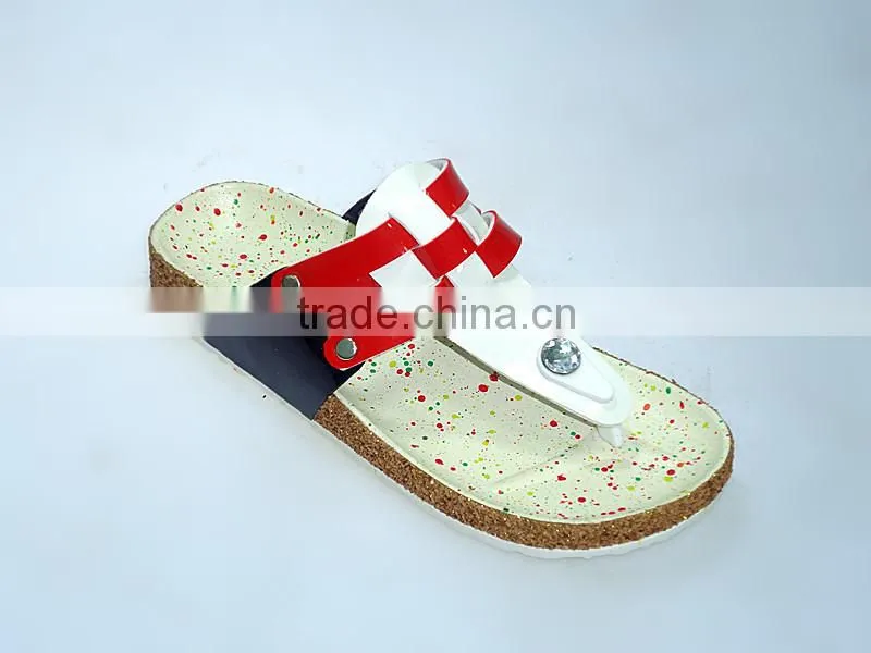 PCU fashion Lady colorful slipper 2015