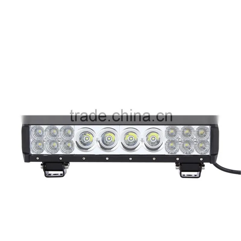 new arrival offroad led light bar 76w with 3w 10w cree chips hybrid