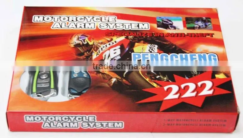 Metal remote Motorcycle alarm system