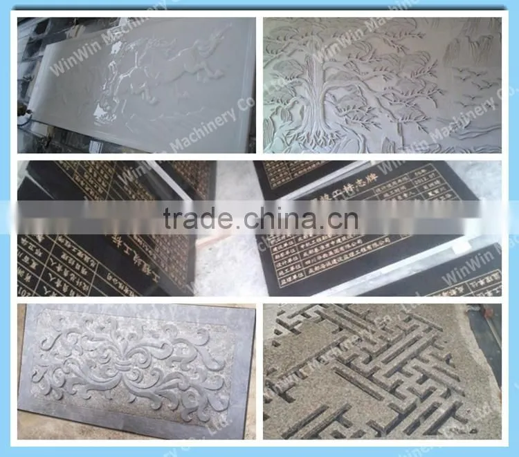 China Machine WW1530M CNC Carving Marble Granite Stone Machine