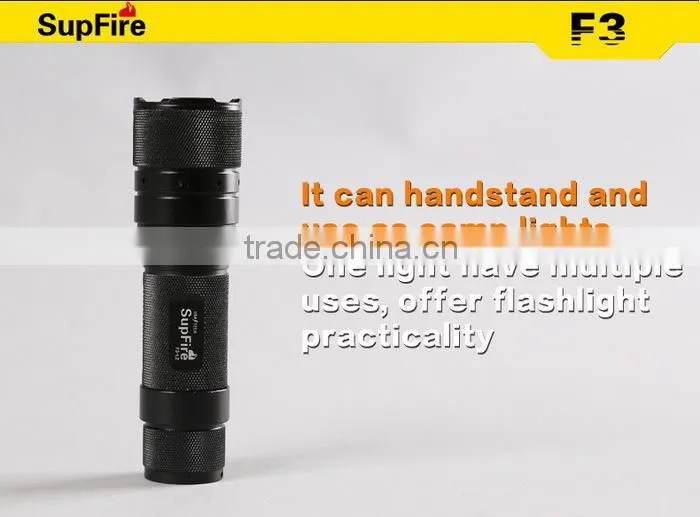 2014 hot sale 3wrechargeable camping outdoor zoom tactical led flashlight