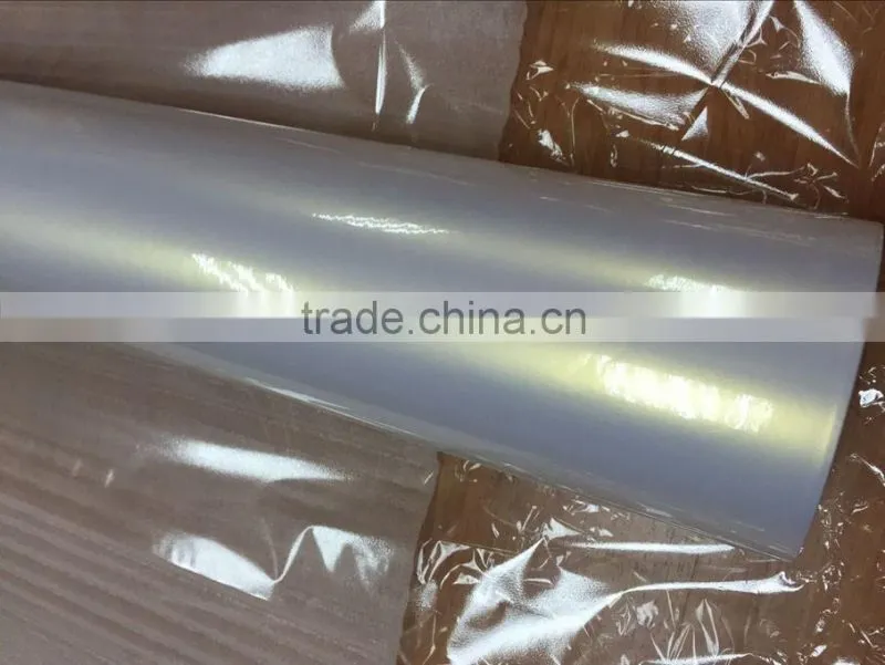 Best Selling 1.52*20m pearl chameleon white film for car sticker, white to gold car wrapping film