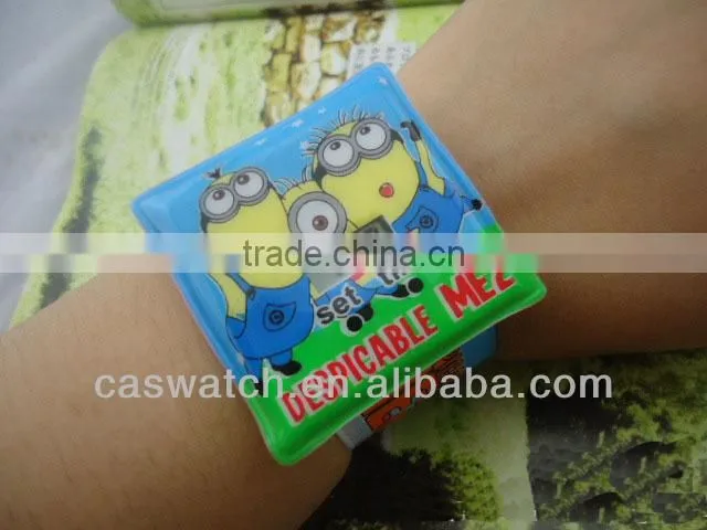 Cute DESPICABLE ME cartoon plastic watch