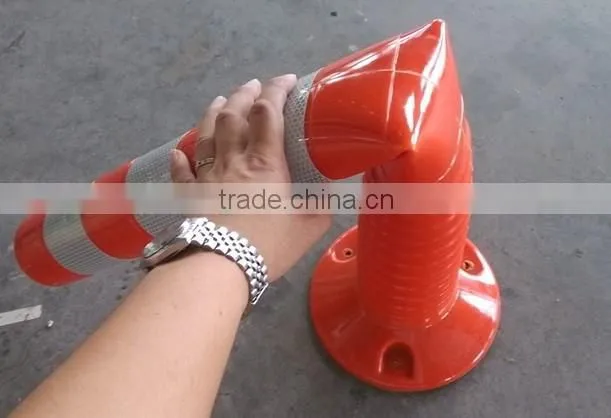 Highway safety flexible EVA delineator postguide post single post car lift