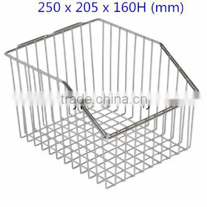 Chrome Wire Basket for Hospital and Chrome Hospital Basket/Wall Panel Basket