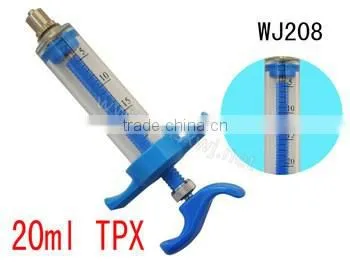 WJTPX 10ml veterinary colored syringe