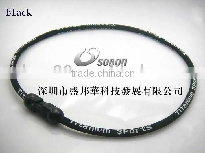 Health Energy Germanium Titanium Ion Sports balance necklace