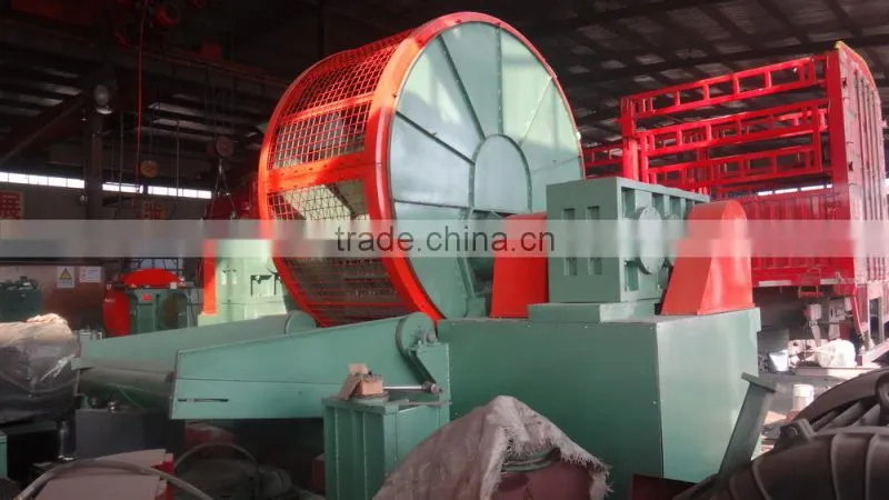 Radial waste Tire shredder machine with 2000kg/h capacity tire shredding machine Tire cutting tool