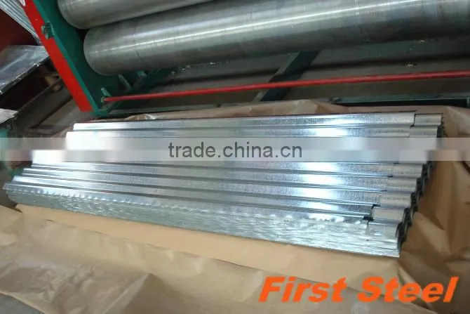 bottom price galvanized corrugated steel plates