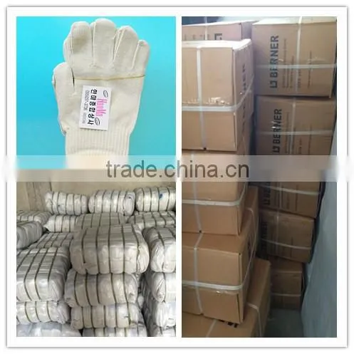 cotton knitting gloves