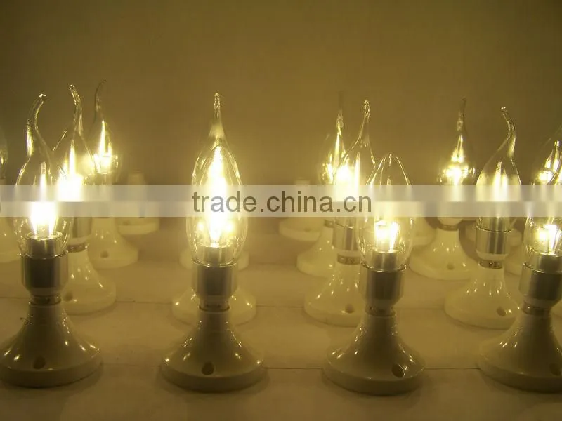 warm white LED Candle Light, Energy Saving Bulb Lights, e14 270lm