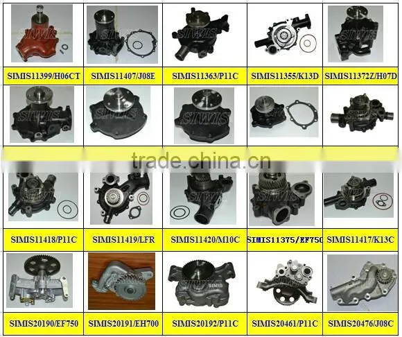 oil pump assy 500 FM2P P11C oil pump 15173-1041