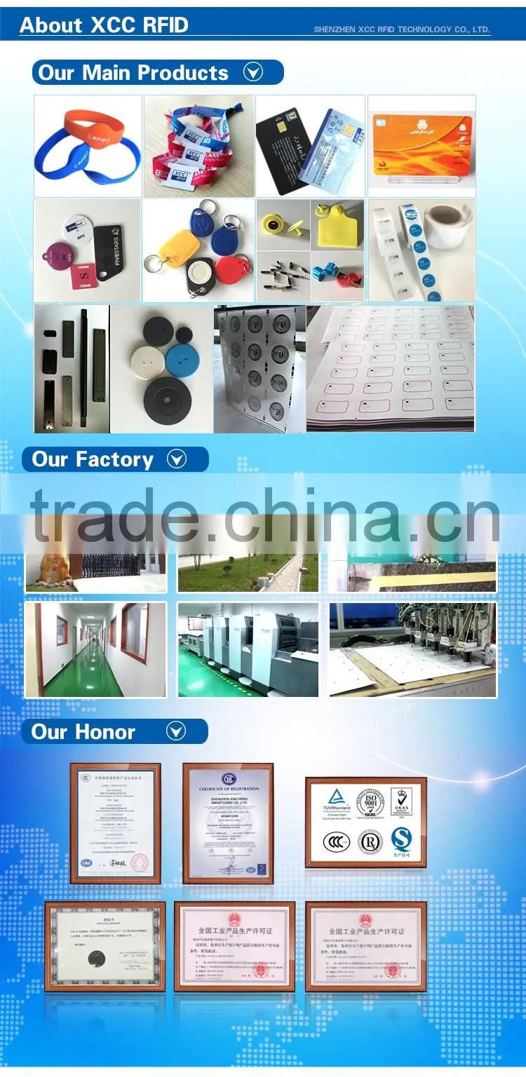 Contactless RFID sticker for keyless entry system