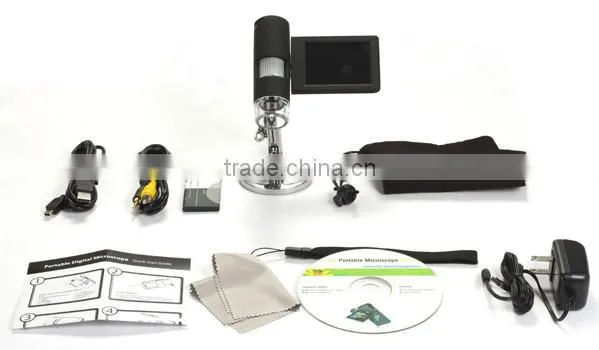 Hot Sell 3.0'' LCD 12M 1200x Cheap Sanning Electron Microscope for Sale