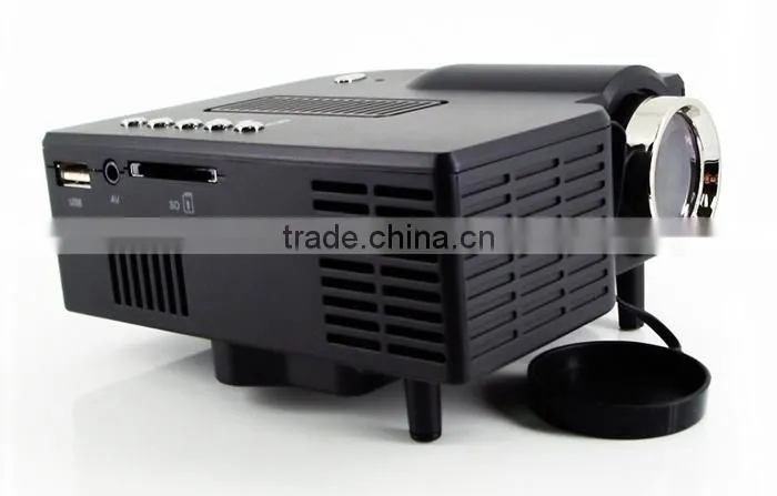 winait 60" Portable Mini HD LED Projector Cinema Theater, Support PC Laptop VGA input