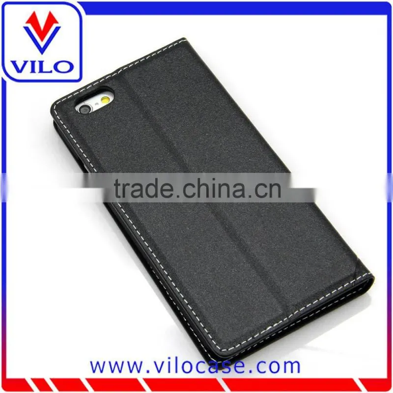 various colors combo Leather flip case for iphone 6s