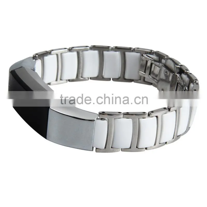 Metal strap for fitbit alta,Ceramics band for fitbit alta,stainless steel replacement band for fitbit alta