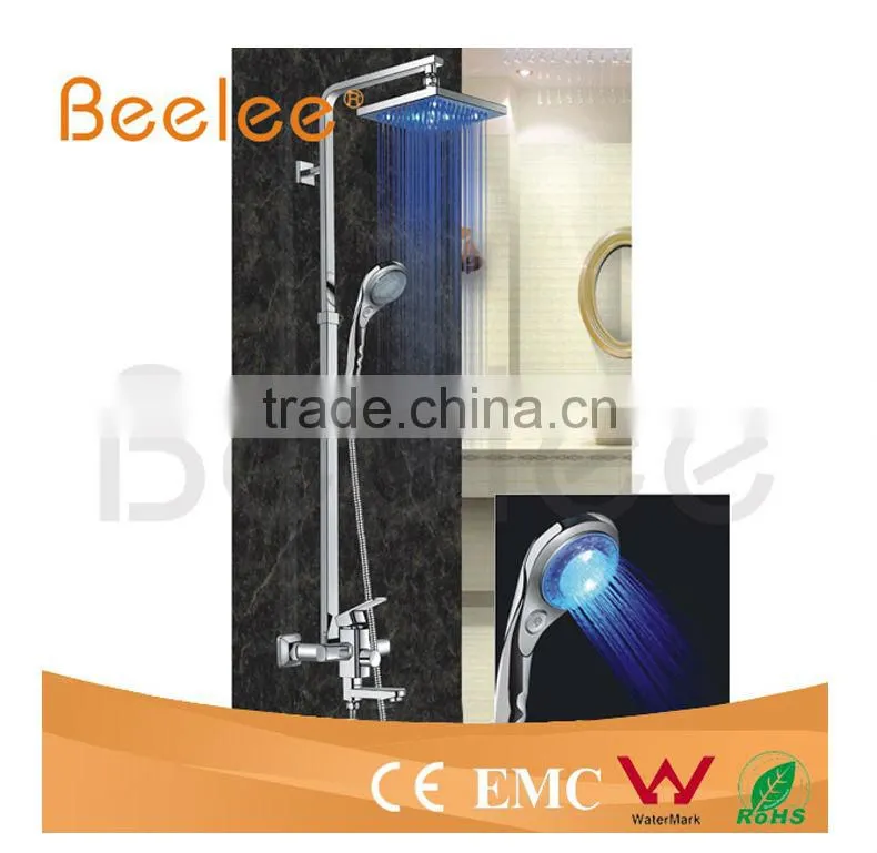 Hot Bathroom LED Waterfall Shower Set