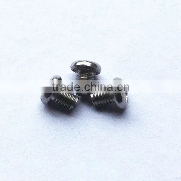 m2*3 stainless steel miniature pan head machine screw