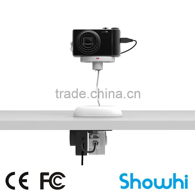 Showhi display product security flexible camera holder for exhibition with internal cable HR7510