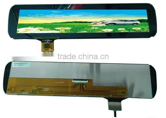 8.8 inch 1820 (RGB) x 320 strip type LCM LCD capacitive touch module with LVDS interface