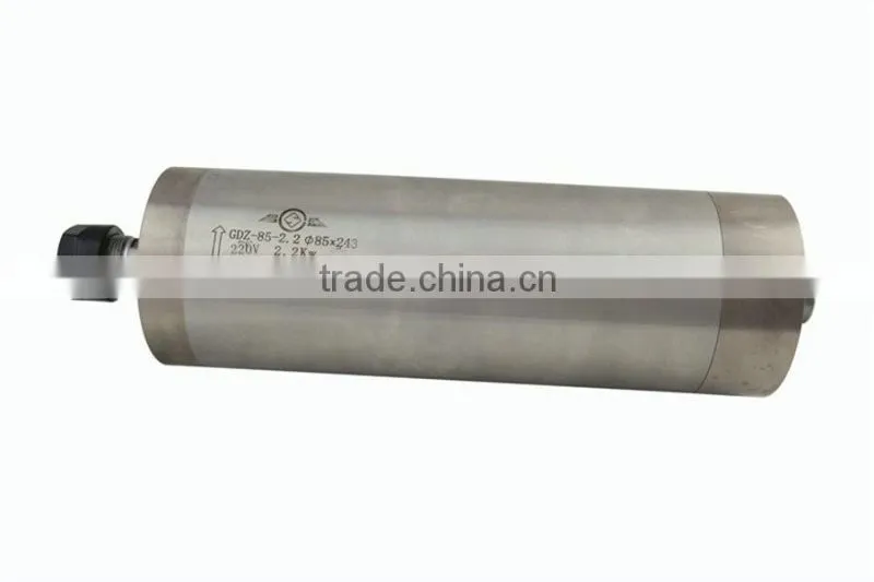 GDZ85-2.2(220V) Toauto water cooled 2.2kw ac spindle motor for cnc