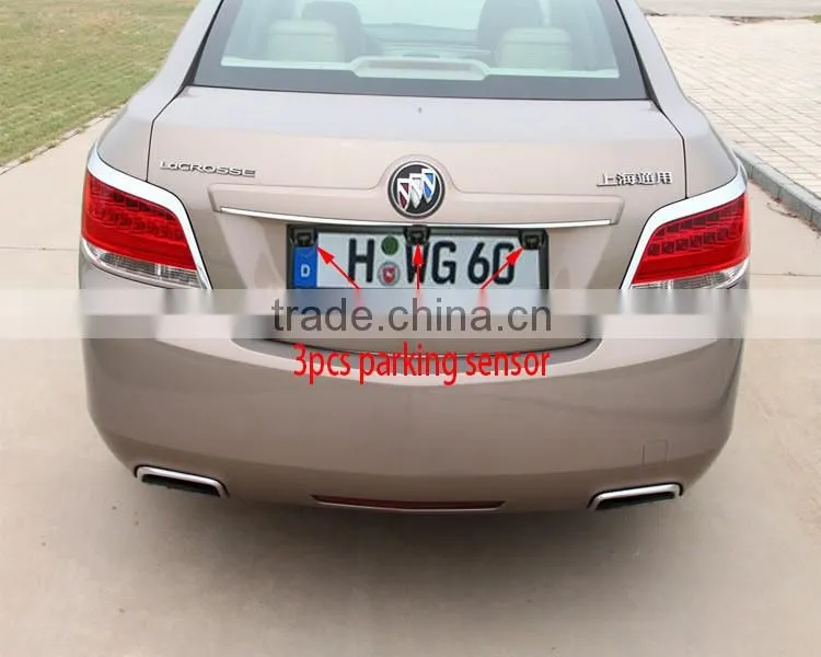 The European license plate frame with parking sensors,car parking sensor led display indicator