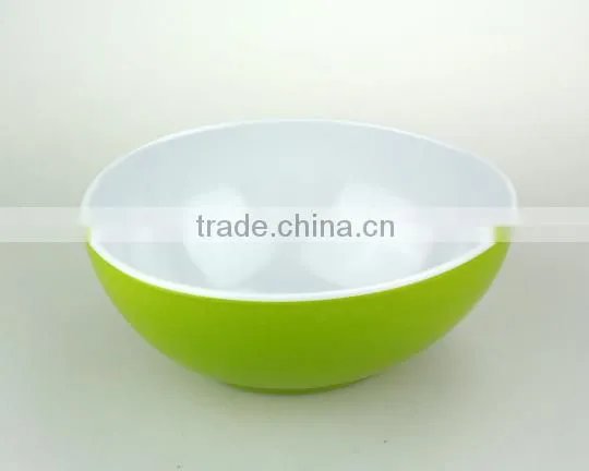 Melamine mixing salad bowl set , melamine egg shaped bowl