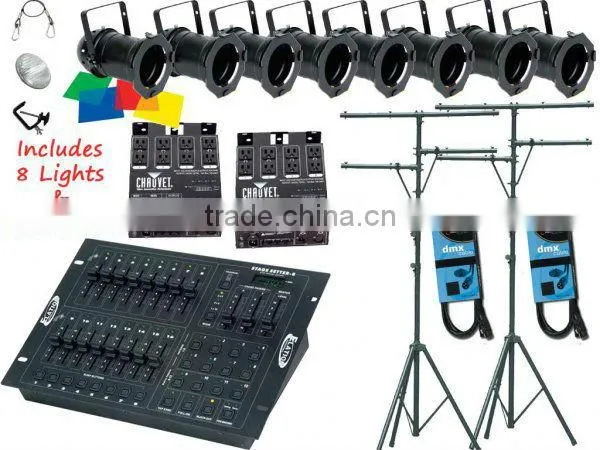 good quality winch-up lighting stand height 3m load 60kg t-bar tripod dj lighting stand