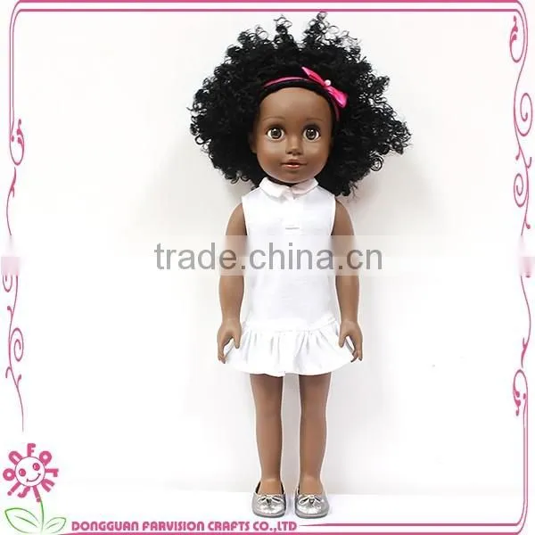 Realistic Kids Doll Vinyl dancing Doll Wholesale brown black vinyl dolls