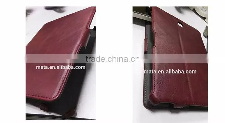 Top selling flip leather case for samsung galaxy tab S2 8.0