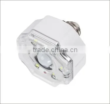 plastic PIR sensor rechargeable led light led bulb for emergency