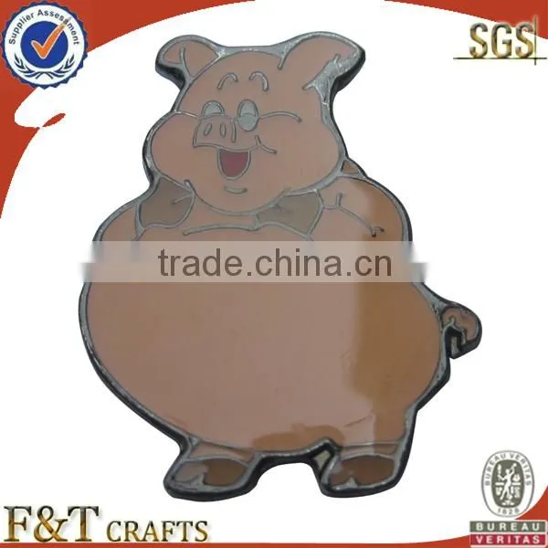 promotional advertising gift metal flashing badge