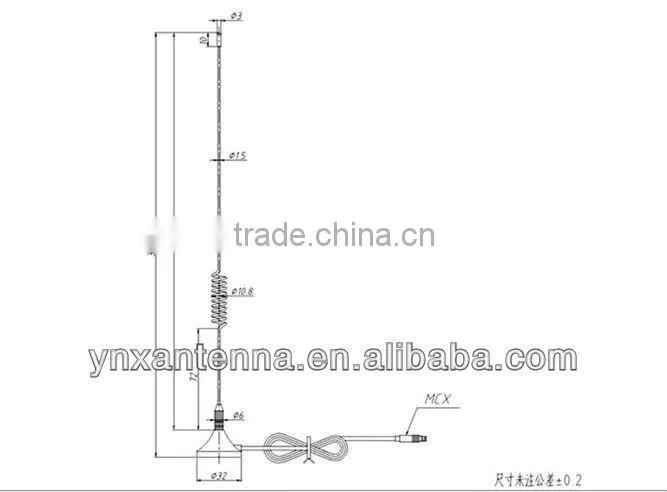 DMB Car TV Antenna VHF 174-240MHZ hot sale for Korea