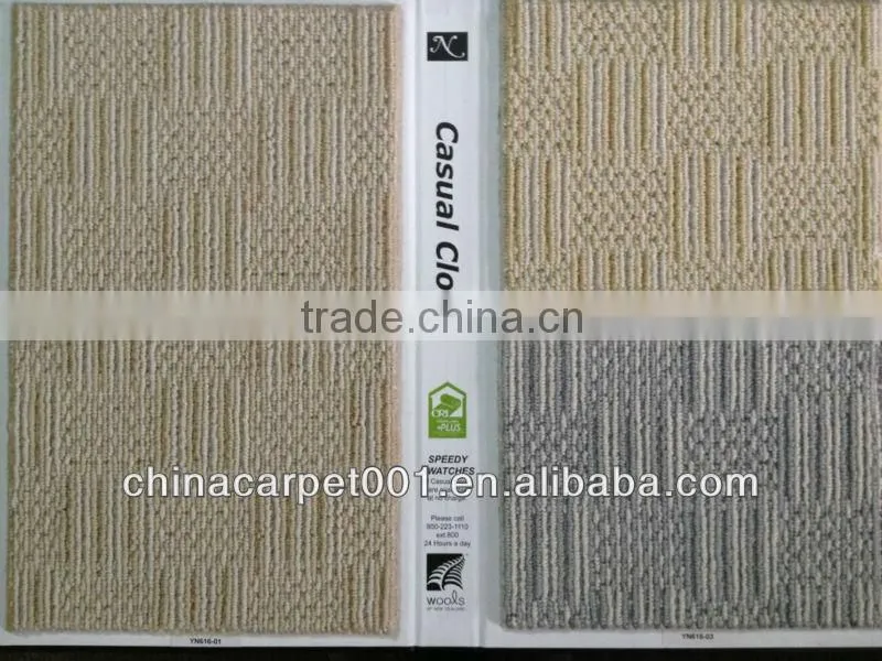 Hot New Products 2016 Latest Technology Machine Made Tufted Wool Carpet