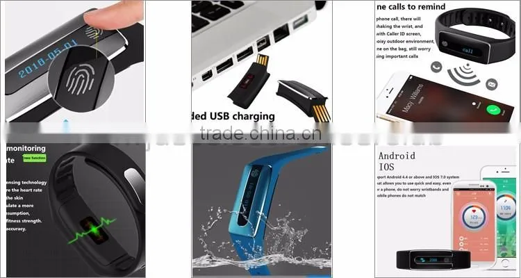 Shenzhen Manufacture CE Rohs Smart Bracelet For IOS and Android