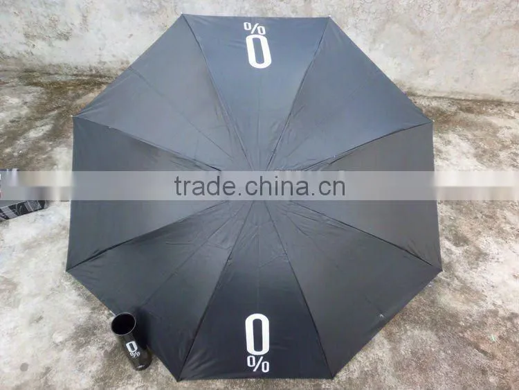 21'8k folding hand open promotional umbrella bottle