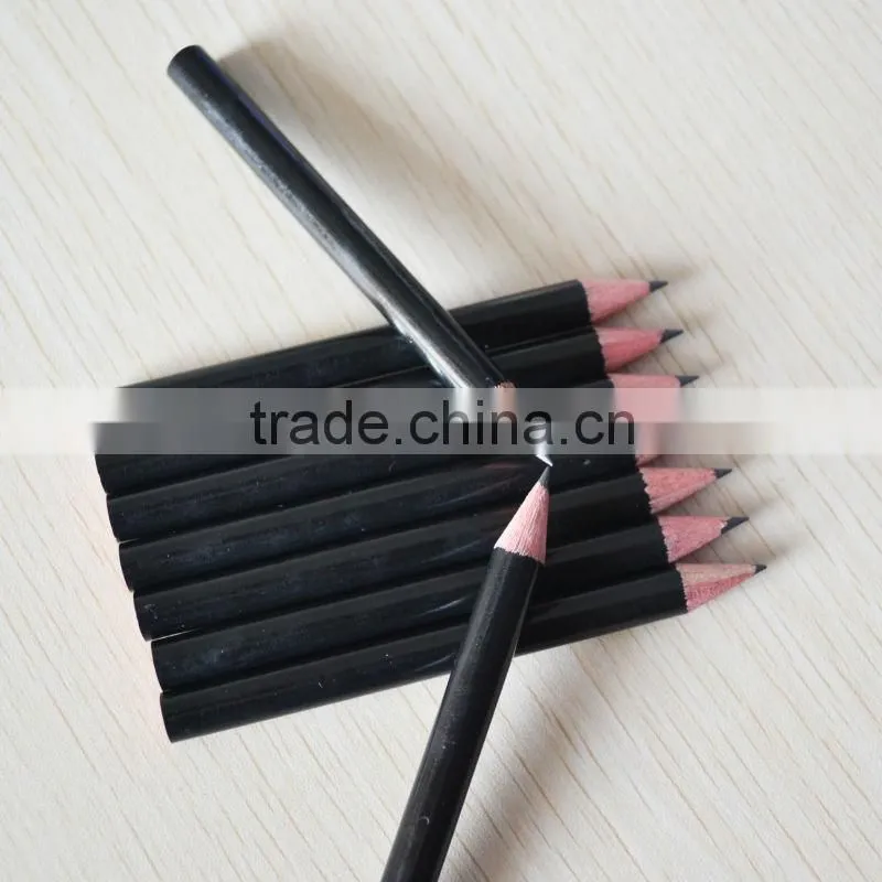 Promotion 3.5" round shape 2.0mm HB lead Golf pencil ( HB wooden pencil ) sharpened