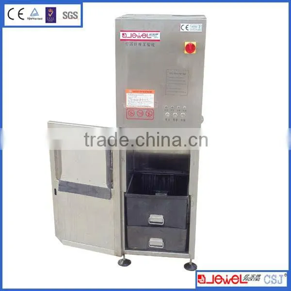 Factory direct sale compress machine for garbage packaging station