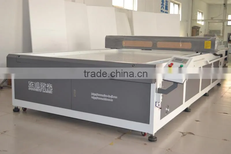 1300*2500 mm flatbed large area petticoat laser cutting machine