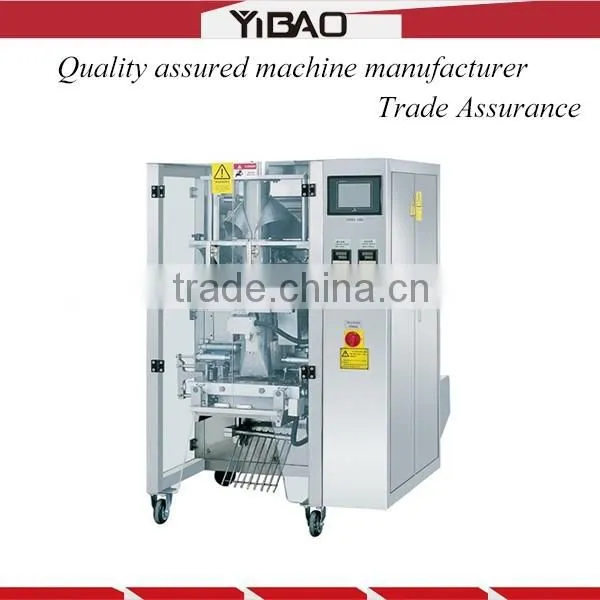 Automatic vertical form fill and seal bagger