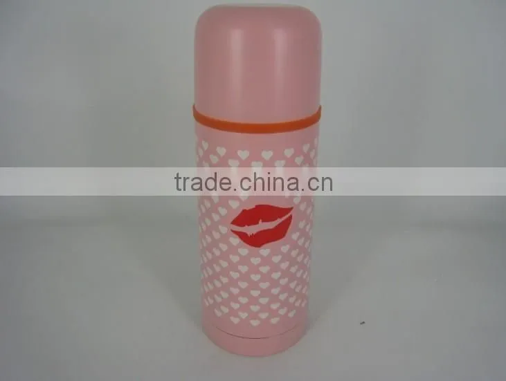 Fashionable design stainless steel vacuum bullet type flask