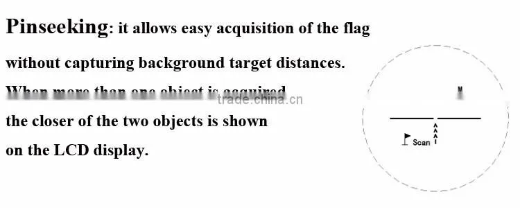 factory OEM laser range finder mutifunctions 1000m Laser range and speed finder