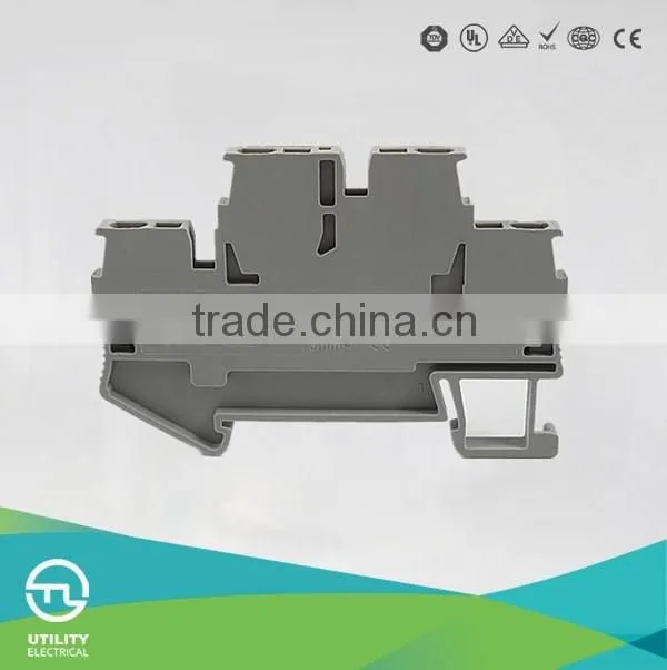 Double-layer Return-pulling Spring Type Terminal Blocks